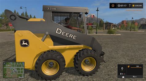 fs17 case skid steer|John Deere 320E Skidsteer FS17 .